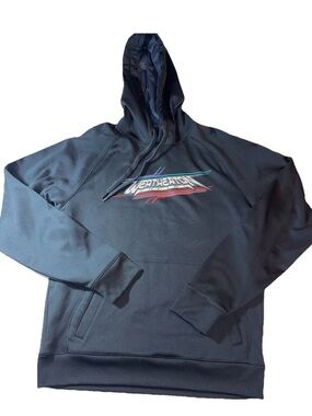 Sport-Tek Weatherton Racing Black Hoodie Medium for men Black Graphic Hoodie